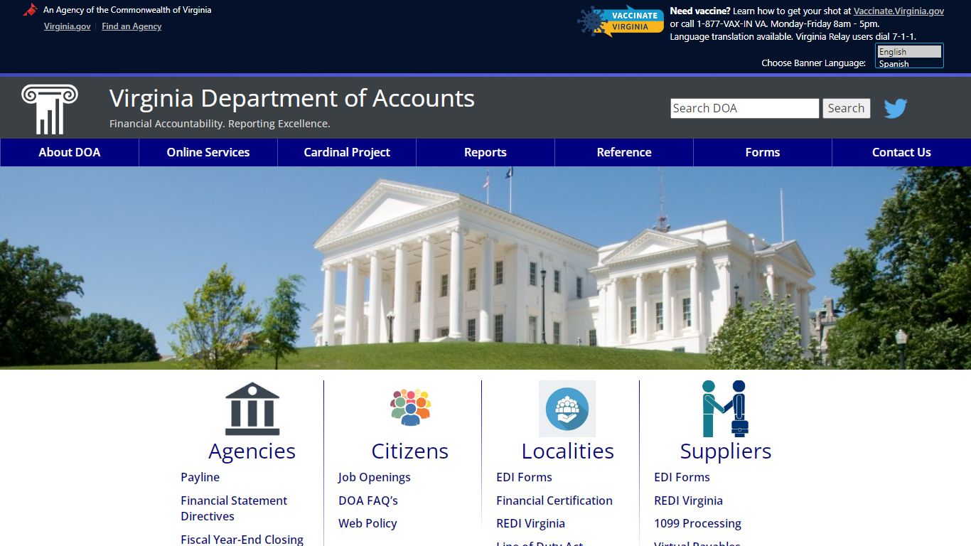 Virginia Department of Accounts